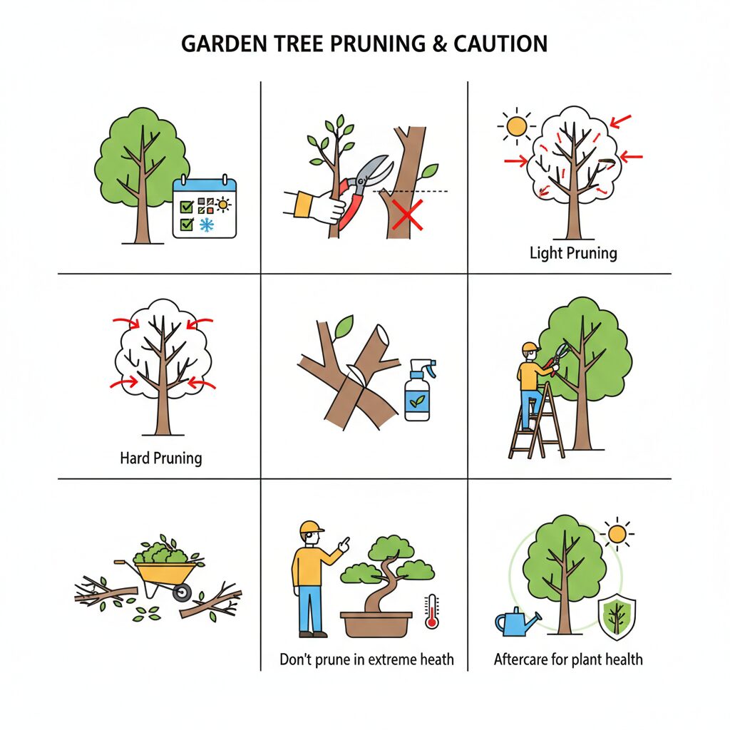 庭の「剪定」はいつやる？庭木の手入れ方法と注意点